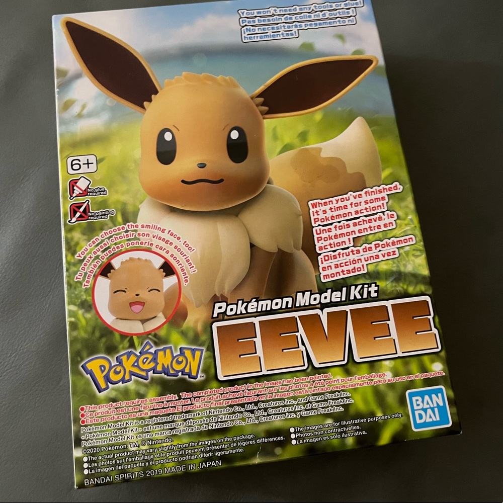 eevee pokémon model kit